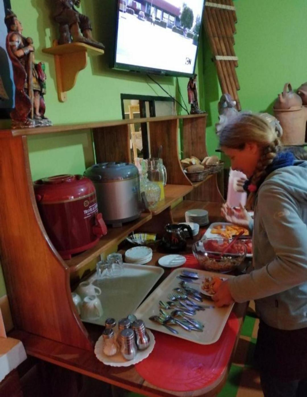 Olas Del Titicaca Backpackers Hostel Copacabana  Esterno foto