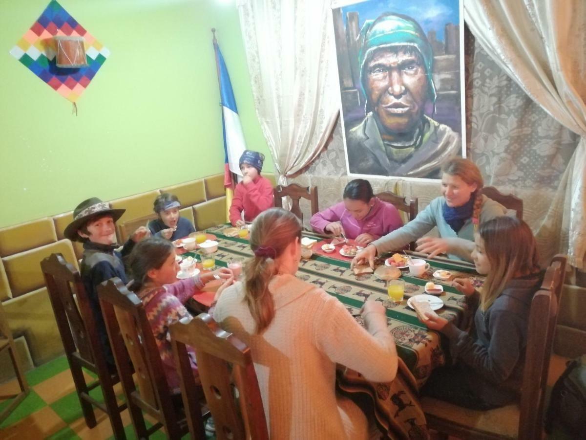 Olas Del Titicaca Backpackers Hostel Copacabana  Esterno foto